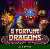 5 Fortune Dragons на Vbet